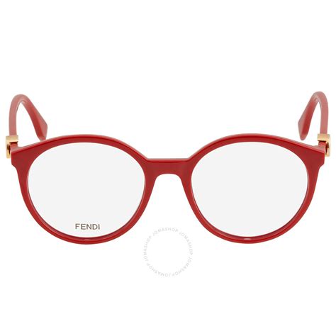 Fendi Demo Round Ladies Eyeglasses FF 0309 C9A 51